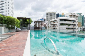 Stylish room ,2beds, Free Wi-Fi,Netflix, BTS Asok, Sukhumvit
